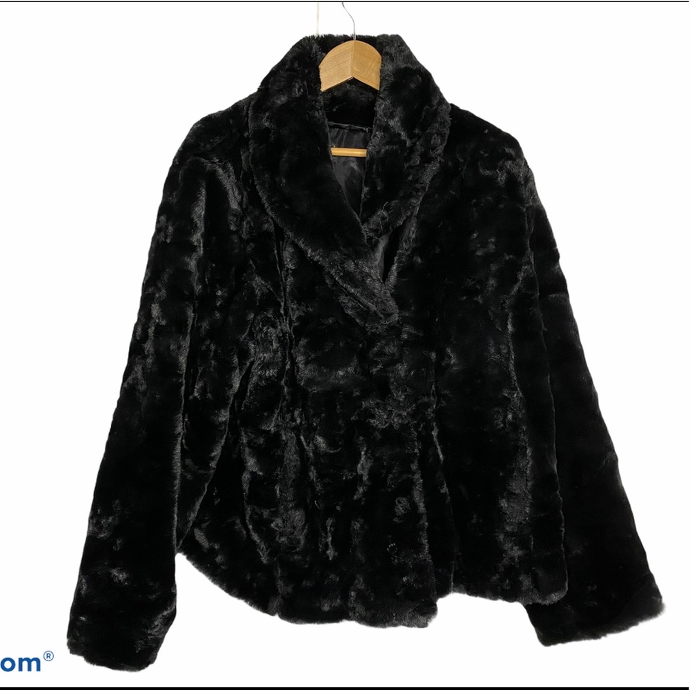 Royal Black Fur Coat